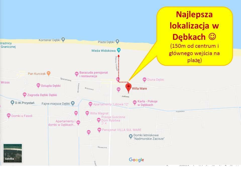 Willa Mare Dębki Εξωτερικό φωτογραφία